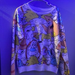 a Nickelodeon long sleeve character shirt